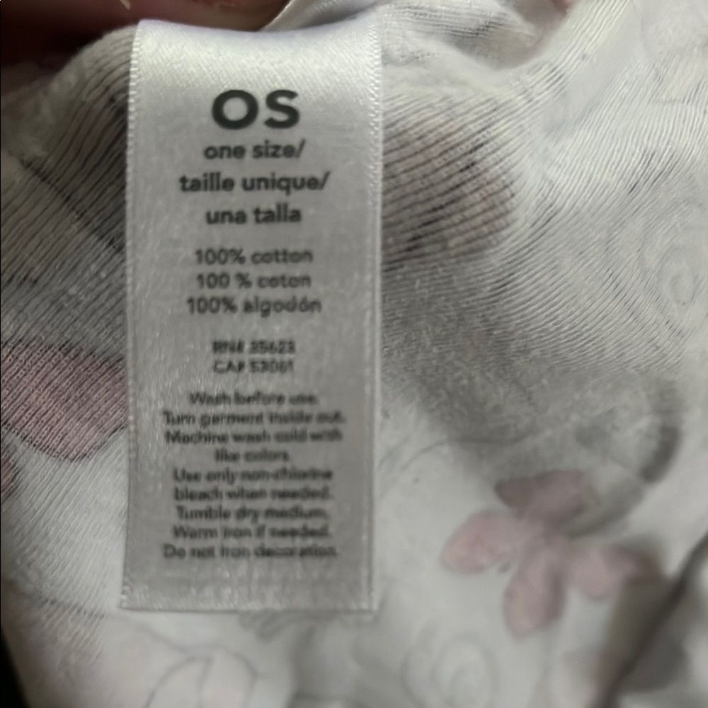 Animal Print Receiving Blanket - Pink and Gray - Picture 3 of 6